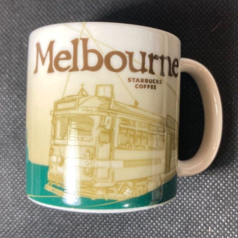 Starbucks Global Icon Demitasse Espresso Mug 2009 Melbourne Australia 3 oz